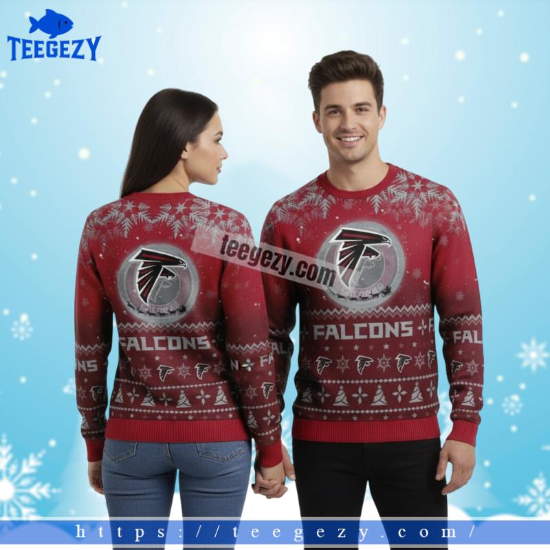 Christmas Pattern Atlanta Falcons Red Christmas Ugly Sweater Christmas Pattern Atlanta Falcons Red Christmas Ugly Sweater