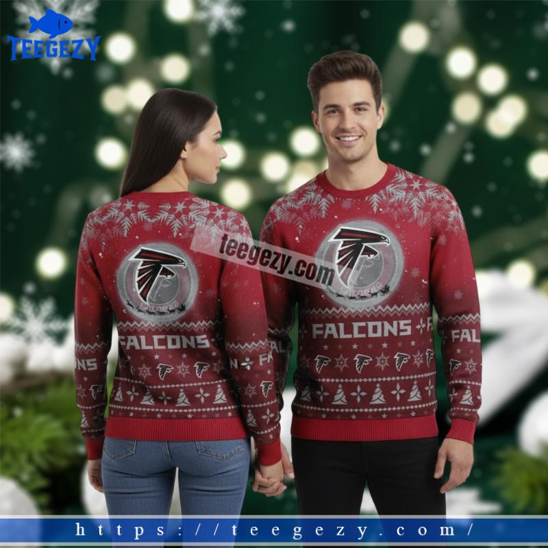 Christmas Pattern Atlanta Falcons Red Christmas Ugly Sweater Christmas Pattern Atlanta Falcons Red Christmas Ugly Sweater