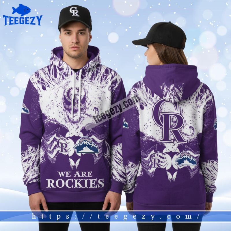 Colorado Rockies Venom We Are Rockies Purlpe 3D Printed Hoodie Colorado Rockies Venom We Are Rockies Purlpe 3D Printed Hoodie