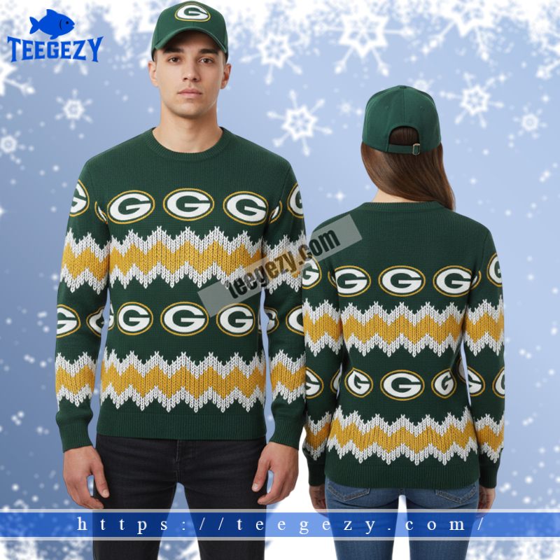 Green Bay Packers Xmas Gift Logo Cute Christmas Ugly Sweater