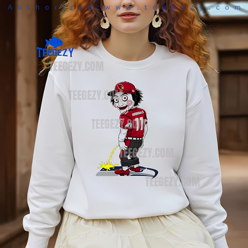Halloween Arizona Cardinals Billy Puppet Seahawks Rivalry Long Sleeve Halloween Arizona Cardinals Billy Puppet Seahawks Rivalry Long Sleeve