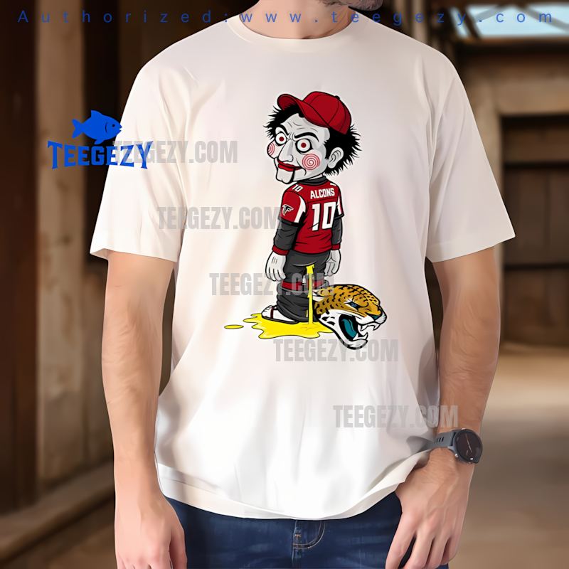 Halloween Atlanta Falcons Billy Puppet Jaguars Rivalry T-Shirt Halloween Atlanta Falcons Billy Puppet Jaguars Rivalry T-Shirt