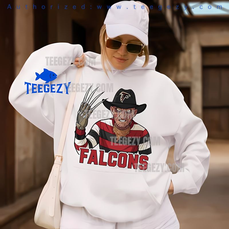 Halloween Atlanta Falcons Freddy Krueger Horror Hoodie Halloween Atlanta Falcons Freddy Krueger Horror Hoodie