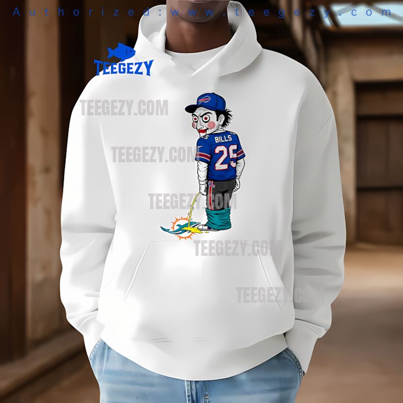 Halloween Buffalo Bills Billy Puppet Miami Dolphins Rivalry Hoodie Halloween Buffalo Bills Billy Puppet Miami Dolphins Rivalry Hoodie