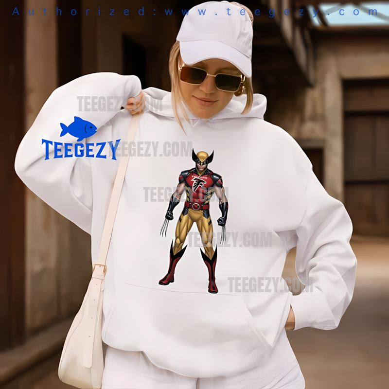 Marvel Atlanta Falcons Wolverine Superhero Hoodie Marvel Atlanta Falcons Wolverine Superhero Hoodie