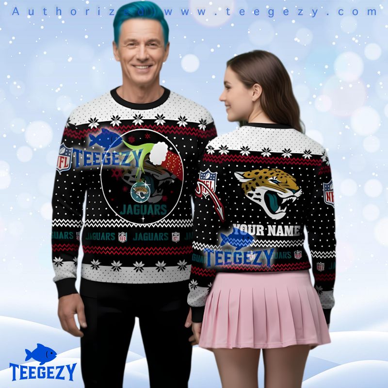 Jacksonville Jaguars Homer Simpson 3D Printed Ugly Sweater