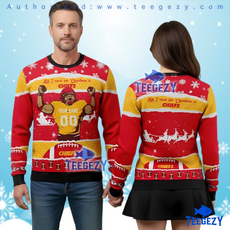 Kansas City Chiefs Chiefs Kingdom Ugly Christmas Sweater