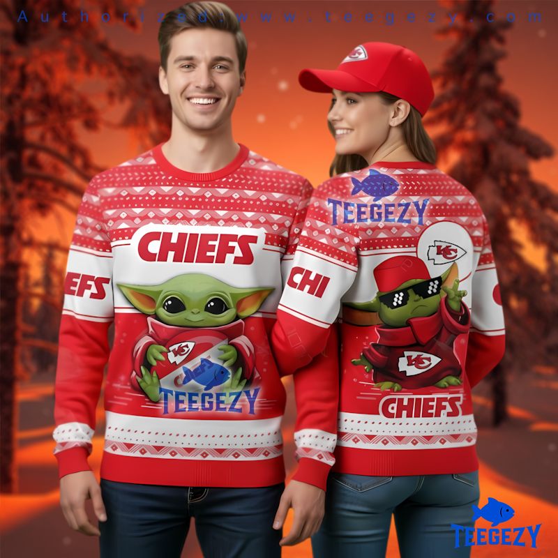 Kansas City Chiefs Grinch Stole Chiefs Logo Ugly Christmas Sweater