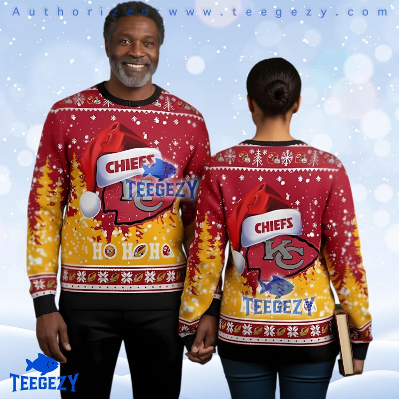 Kansas City Chiefs Mandalorian Funny Ugly Xmas Sweaters