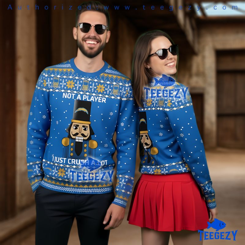 Los Angeles Chargers Nutcracker Ugly Christmas Sweater Funny Nfl