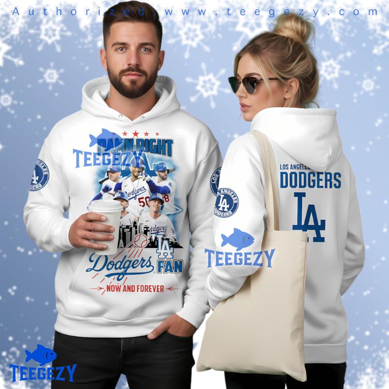 Los Angeles Dodgers Now And Forever Fan Pullover 3D Hoodie Los Angeles Dodgers Now And Forever Fan Pullover 3D Hoodie