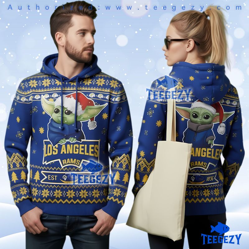 Los Angeles Chargers Winnie The Pooh Ugly Christmas 3D Hoodie Los Angeles Chargers Winnie The Pooh Ugly Christmas 3D Hoodie