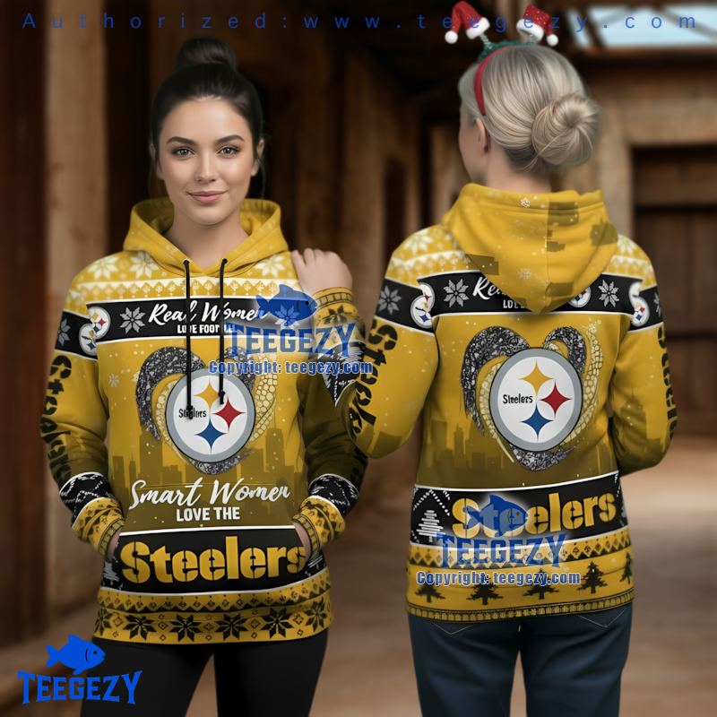 Pittsburgh Steelers Real Women Love Ugly 3D Hoodie Football Fan Apparel Pittsburgh Steelers Real Women Love Ugly 3D Hoodie Football Fan Apparel